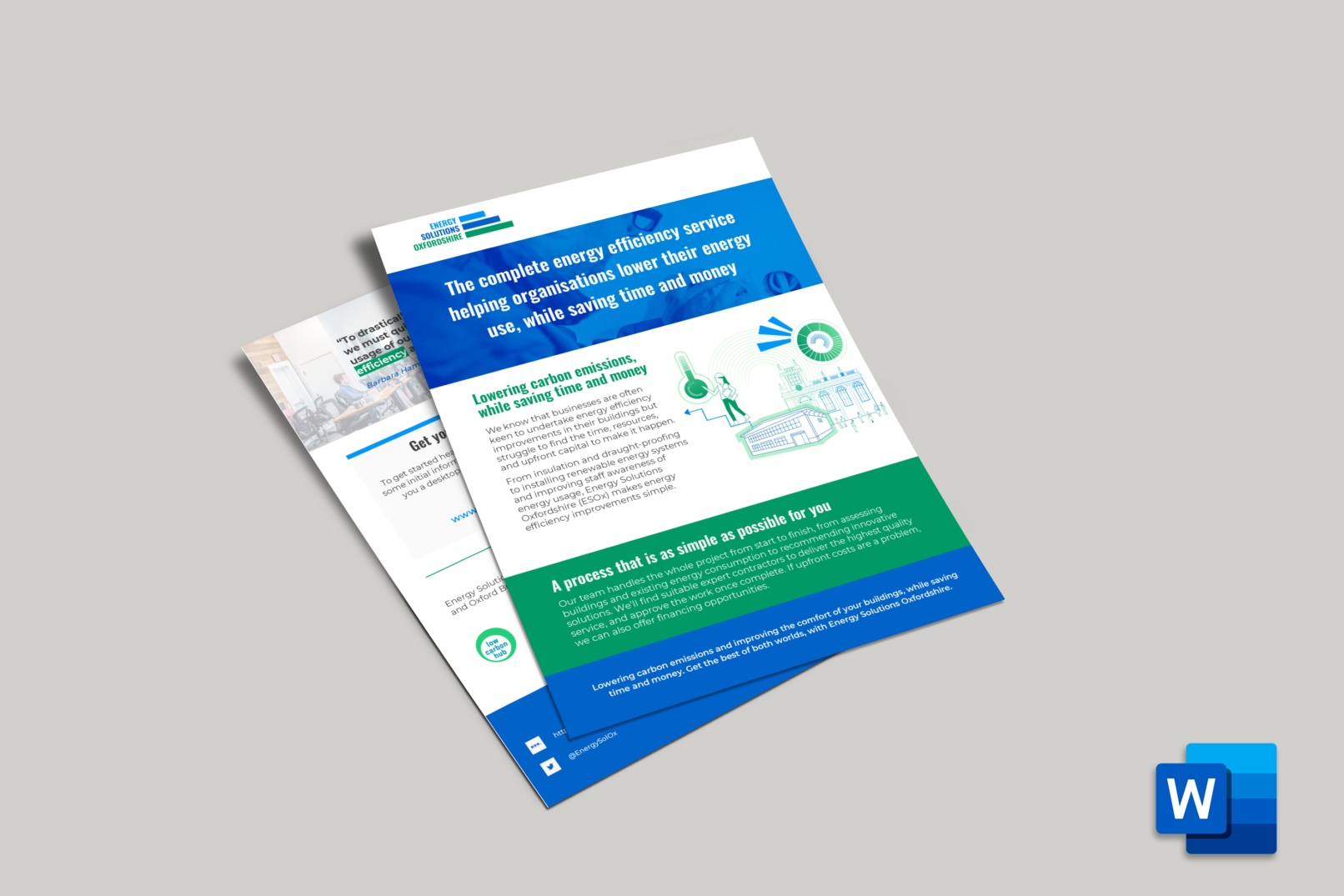 Editable MS Word Templates "Branding Kit"