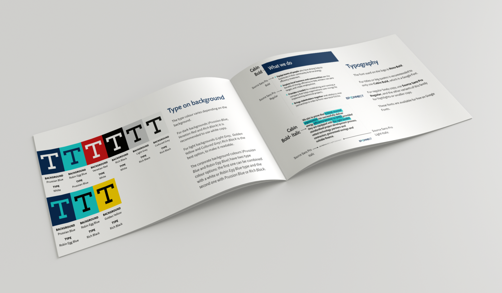 EPConnect's corporate identity guide